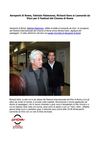 Richard Gere al Leonardo da Vinci per il Festival del Cinema di Roma