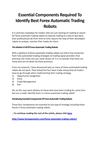 Forex Automatic Trading Robots