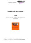 PRAP 2S Prévention des Activités liées à l'Activité Physique