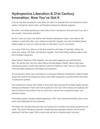 Hydroponics Liberation & 21st Century Innovation: Now You’ve Got It