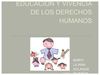 EDUCACION Y VIVENCIA DE LOS DERECHOS HUMANOS