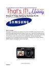 Picture IT Friday-Samsung Dualview PL170 (That’s IT Mommy)