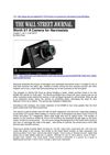 Worth It A Camera for Narcissists(THE WALLSTREET JOURNAL)