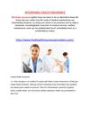 AFFORDABLE HEALTH INSURANCE