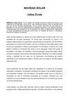 Navidad solar – Evola