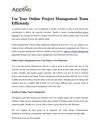 Use Your Online Project Management Team 