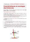 Caractéristiques des éoliennes