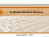 Formation FELSI - Spécialisé --> Les licences creative commons