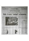 Il Corriere Mercantile | Mal: i miei "attimi" a Genova