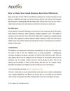 How to Make Your Small Business Run More Effectively