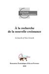 Acte des rencontres de Cercle des économistes 2010