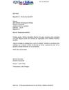 carta de respuesta
