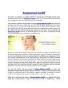 Acupuncture Cardiff