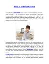 What Is an Ebook Reader?