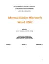 Manual Basico Microsoft Word 2007