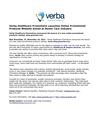 Verba Healthcare Promotions Launches Online Promotional Products Website Aimed at Senior Care Industry