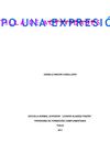 PROYECTO NUESTRO CUERPO UNA EXPRESION DE ARTE