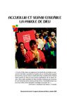 Accueillir et servir la parole de Dieu