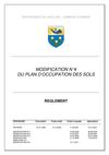 Modification N°4 du POS