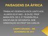 PAISAGENS DA ÁFRICA