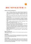 DEC Newsletter 11 (November 2011)