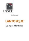 Lantosque 06 AM - Chiffres clefs INSEE - Vésubie Mercantour
