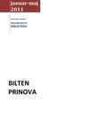 BILTEN PRINOVA - januar-maj 2011