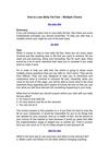How to Lose Belly Fat Fast – Multiple Choice
