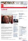 Bastarache croit que son implication politique n'aura aucun impact (Cyberpresse 15 avril 2010)