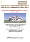 Maison béton de chanvre en ossature légère et fermacell intèrieur