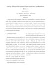 Change of framework between light travel distances and Euclidean distances