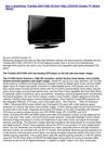 Televisions - Toshiba 32CV100U 32-Inch 720p LCDDVD Combo TV (Black Gloss)