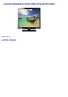 Televisions - Toshiba 40SL412 40-Inch 1080p 120 Hz LED HDTV, Black
