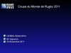 Power Point Présentation Rugby