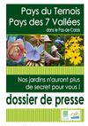 Dossier de presse Parcs et jardins-Sites naturels Pays du Ternois / 7 Vallées