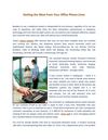 Getting the Most From Your Office Phone Lines