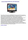 Televisions - ViewSonic N2201w 22 in. LCD TVDVD Combo