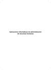 Aplicacións Informáticas de Administración de Recursos Humanos