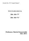 Tecnología Apunte nro. 1