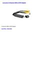 Televisions & Video - 4-Channel USB to DVR Adapter