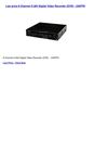 Televisions & Video - 8 Channel H.264 Digital Video Recorder (DVR) - 240FPS