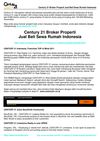 Century 21 Broker Properti Jual Beli Sewa Rumah Indonesia