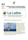Lettre réseau - novembre 2011