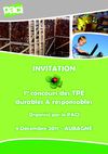 Invitation-1er concours des TPE durables et responsables organisé par le PACI 