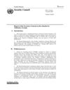 Report of the SG, 3 October 2007