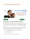 Payday Loans- Get Money Now Return on Payday