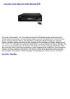 Televisions & Video - Lorex Edge mini video Security DVR