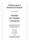 Semana de Oração 2011