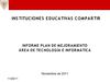 Presentación Informe Plan