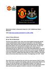 Manchester United vs Newcastle United 26.11.2011 SelMcKenzie Selzer-McKenzie